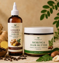 Ginger & Cloves Hair Oil + Moringa Hair Butter Duo