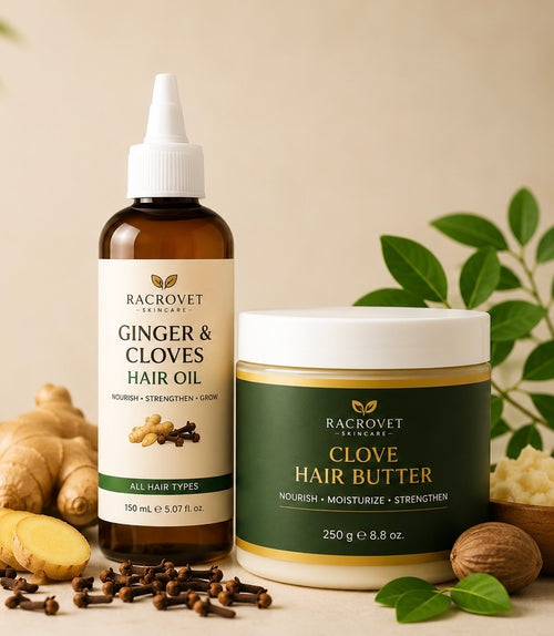 Ayurvedic Hair Care Duo | Ayurvedic Hair Oil + Clove Hair Butter